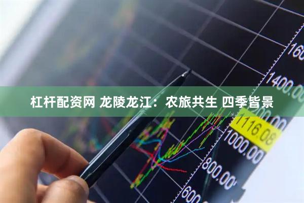杠杆配资网 龙陵龙江：农旅共生 四季皆景