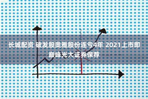 长城配资 破发股奥雅股份连亏4年 2021上市即巅峰光大证券保荐