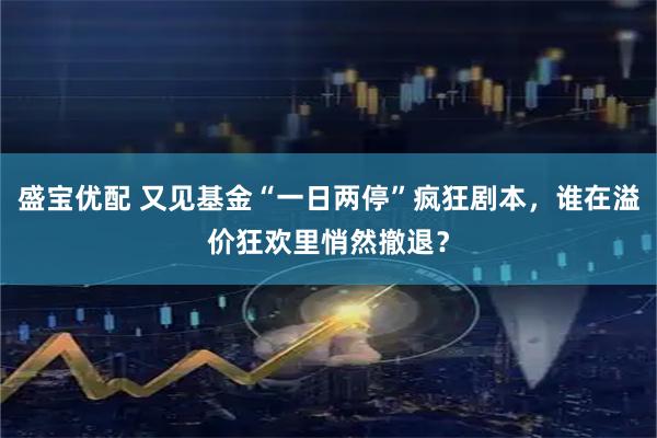 盛宝优配 又见基金“一日两停”疯狂剧本，谁在溢价狂欢里悄然撤退？